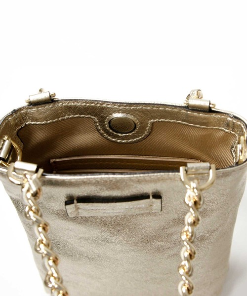 GIANNI CHIARINI（ジャンニ キアリーニ）の「ＣＡＭＩＬＬＡバッグ（ショルダーバッグ・レディース・ブラック/シルバー/ゴールド・FREE）」の20枚目の写真