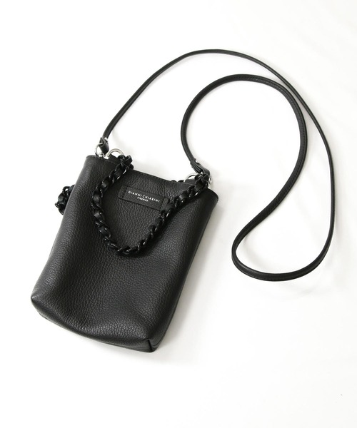 GIANNI CHIARINI（ジャンニ キアリーニ）の「ＣＡＭＩＬＬＡバッグ（ショルダーバッグ・レディース・ブラック/シルバー/ゴールド・FREE）」の18枚目の写真