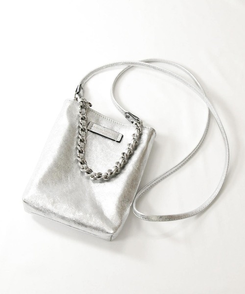 GIANNI CHIARINI（ジャンニ キアリーニ）の「ＣＡＭＩＬＬＡバッグ（ショルダーバッグ・レディース・ブラック/シルバー/ゴールド・FREE）」の16枚目の写真