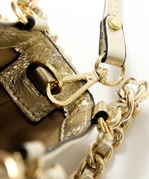 GIANNI CHIARINI（ジャンニ キアリーニ）の「ＣＡＭＩＬＬＡバッグ（ショルダーバッグ・レディース・ブラック/シルバー/ゴールド・FREE）」の15枚目の写真