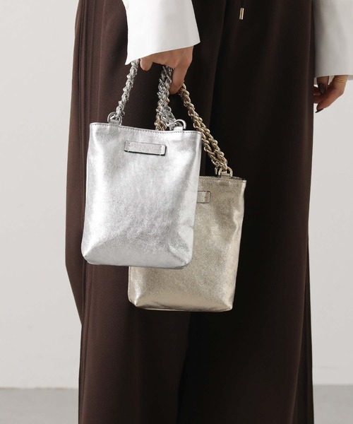 GIANNI CHIARINI（ジャンニ キアリーニ）の「ＣＡＭＩＬＬＡバッグ（ショルダーバッグ・レディース・ブラック/シルバー/ゴールド・FREE）」の10枚目の写真