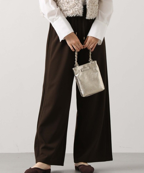 GIANNI CHIARINI（ジャンニ キアリーニ）の「ＣＡＭＩＬＬＡバッグ（ショルダーバッグ・レディース・ブラック/シルバー/ゴールド・FREE）」の8枚目の写真