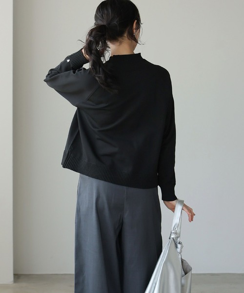 セール】ハート刺繍ワンポイントニット（ニット/セーター）｜itto