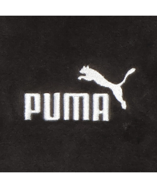 PUMA（プーマ）の「PUMA プーマ ウィメンズ ベロア フルジップ フーディ（パーカー・レディース・ブラック/ヘザーグレー・X-LARGE/SMALL/LARGE/MEDIUM）」の7枚目の写真