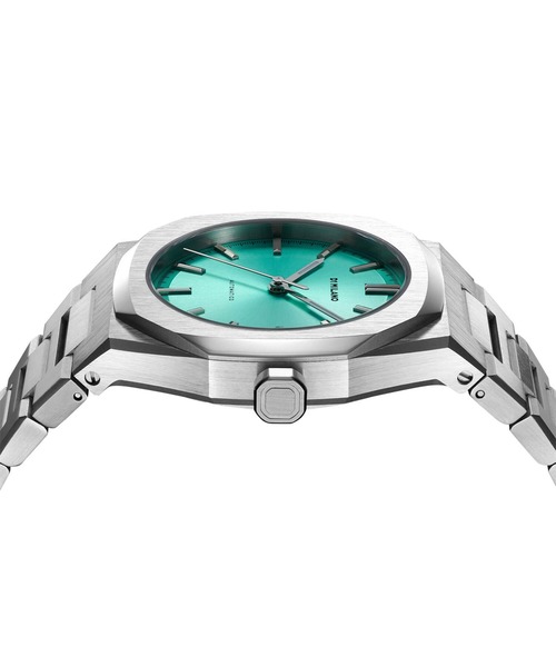 D1 MILANO(ディーワンミラノ)の「「D1 MILANO/ディーワン ミラノ」AUTOMATIC オートマティコ ユニセックス 自動巻き(アナログ腕時計・メンズ・グリーン/ブルー/シルバー/エメラルドブルー・FREE)」の13枚目の写真