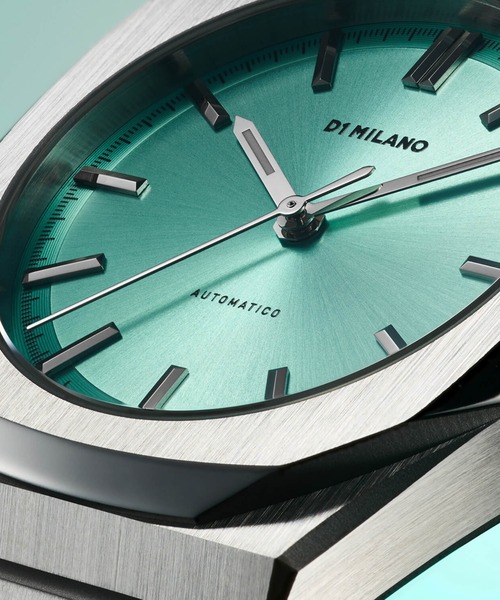 D1 MILANO(ディーワンミラノ)の「「D1 MILANO/ディーワン ミラノ」AUTOMATIC オートマティコ ユニセックス 自動巻き(アナログ腕時計・メンズ・グリーン/ブルー/シルバー/エメラルドブルー・FREE)」の16枚目の写真