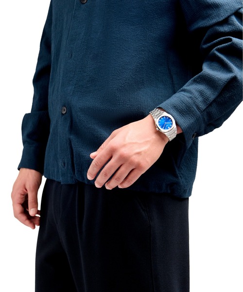 D1 MILANO(ディーワンミラノ)の「「D1 MILANO/ディーワン ミラノ」AUTOMATIC オートマティコ ユニセックス 自動巻き(アナログ腕時計・メンズ・グリーン/ブルー/シルバー/エメラルドブルー・FREE)」の5枚目の写真