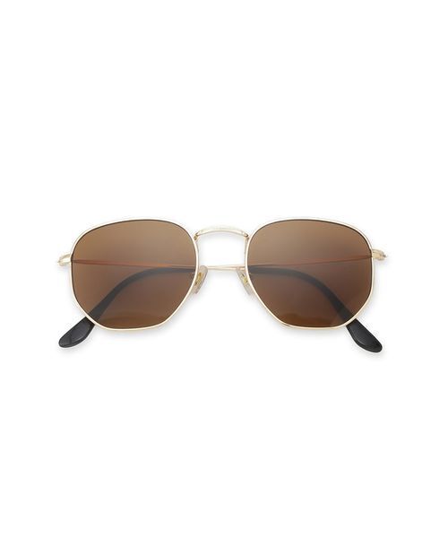 Mila Owen（ミラオーウェン）の「メタルスリムフレームサングラス（サングラス・レディース・ゴールド/シルバー・F）」の2枚目の写真