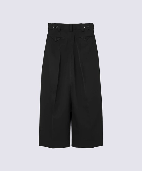 th products(ティーエイチプロダクト)の「【th products/ティーエイチプロダクツ】Extra Volumed Tapered Pants(スラックス・メンズ・グレー/ブラック・1/2)」の3枚目の写真