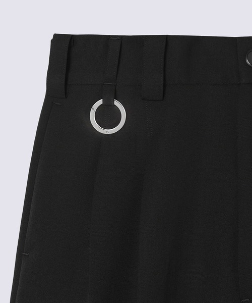 th products(ティーエイチプロダクト)の「【th products/ティーエイチプロダクツ】Extra Volumed Tapered Pants(スラックス・メンズ・グレー/ブラック・1/2)」の11枚目の写真