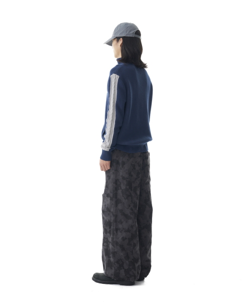 AAKAM(アーカム)の「Sun Jacquard Zip-Up Sweater (Navy)(ニット/セーター・レディース・その他・1/2)」の10枚目の写真