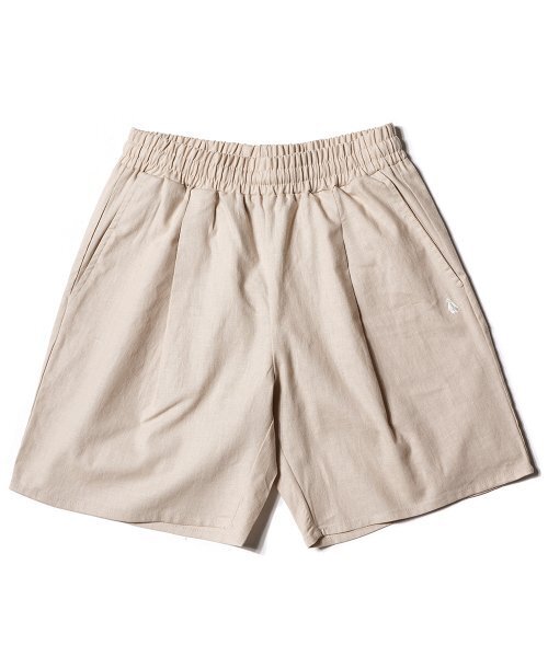 GAKKAI UNIONS(ガッカイユニオンズ)の「リネンワンワンショートパンツベージュ(その他パンツ・レディース・その他・SMALL/LARGE/MEDIUM)」の2枚目の写真