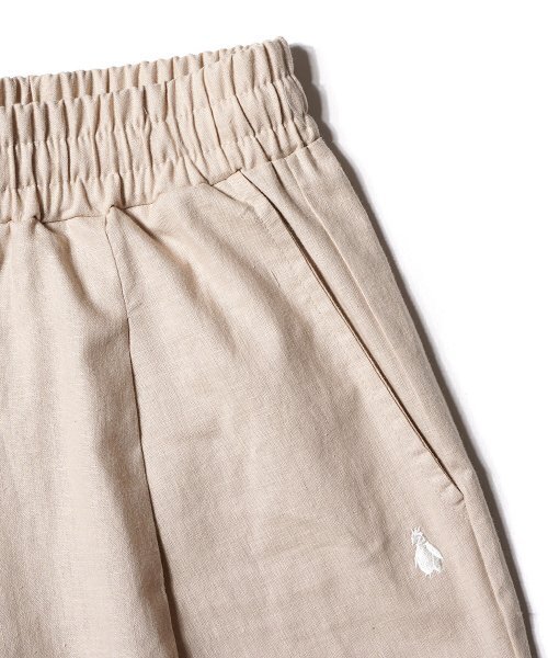 GAKKAI UNIONS(ガッカイユニオンズ)の「リネンワンワンショートパンツベージュ(その他パンツ・レディース・その他・SMALL/LARGE/MEDIUM)」の3枚目の写真