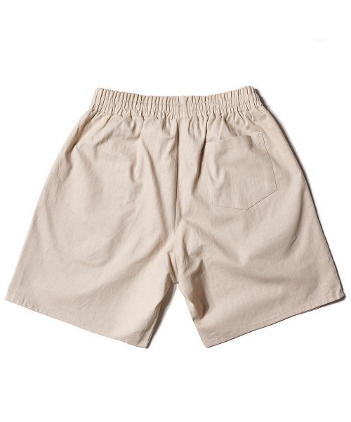 GAKKAI UNIONS(ガッカイユニオンズ)の「リネンワンワンショートパンツベージュ(その他パンツ・レディース・その他・SMALL/LARGE/MEDIUM)」の4枚目の写真