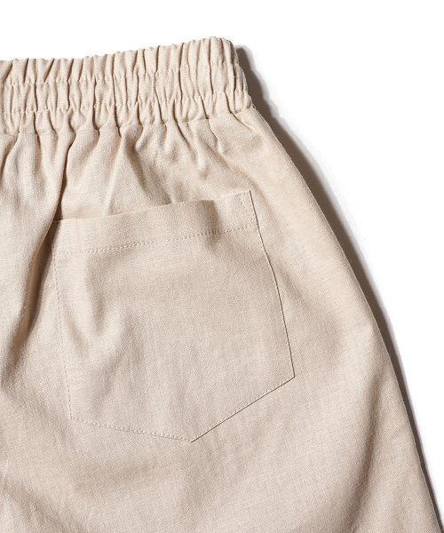 GAKKAI UNIONS(ガッカイユニオンズ)の「リネンワンワンショートパンツベージュ(その他パンツ・レディース・その他・SMALL/LARGE/MEDIUM)」の5枚目の写真