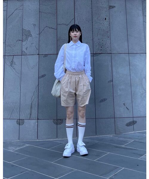 GAKKAI UNIONS(ガッカイユニオンズ)の「リネンワンワンショートパンツベージュ(その他パンツ・レディース・その他・SMALL/LARGE/MEDIUM)」の7枚目の写真