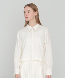 ANAYI | 【セットアップ対応商品】ダブルクロスフリンジビジュー ブラウス(シャツ/ブラウス)