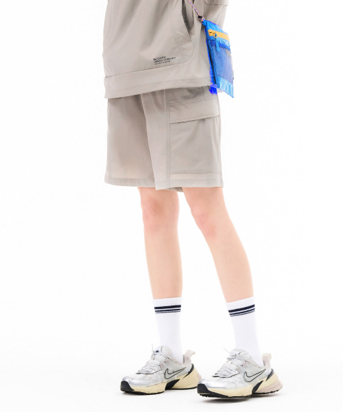 CHASECULT（チェイスカルト）の「共用クールストレッチポケットショートパンツ-ベージュ（その他パンツ・メンズ・ベージュ・70/76/92/82/67/86）」の5枚目の写真
