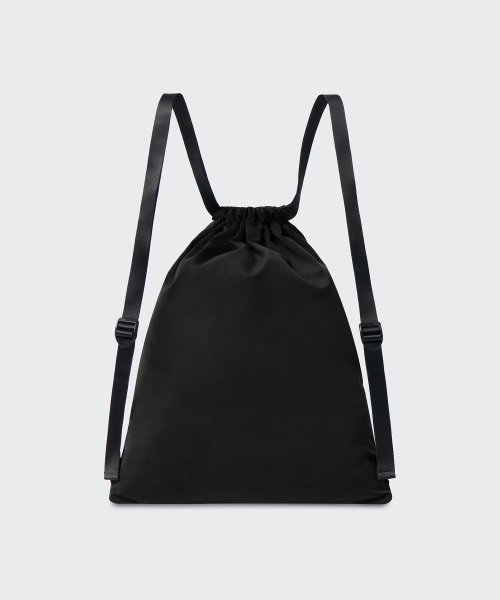 MUSINSA STANDARD（ムシンサスタンダード）の「TR ミニマルドローストリングバックパック[ブラック]（バックパック/リュック・メンズ・その他・FREE）」の5枚目の写真