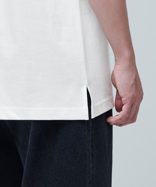 MUSINSA STANDARD（ムシンサスタンダード）の「レイヤードクルーネックTシャツ_通常丈 [クリーム]（Tシャツ/カットソー・メンズ・その他・SMALL/MEDIUM/LARGE/X-LARGE/XX-LARGE/X-SMALL）」の13枚目の写真
