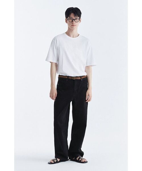 MUSINSA STANDARD（ムシンサスタンダード）の「レイヤードクルーネックTシャツ_通常丈 [クリーム]（Tシャツ/カットソー・メンズ・その他・SMALL/MEDIUM/LARGE/X-LARGE/XX-LARGE/X-SMALL）」の16枚目の写真