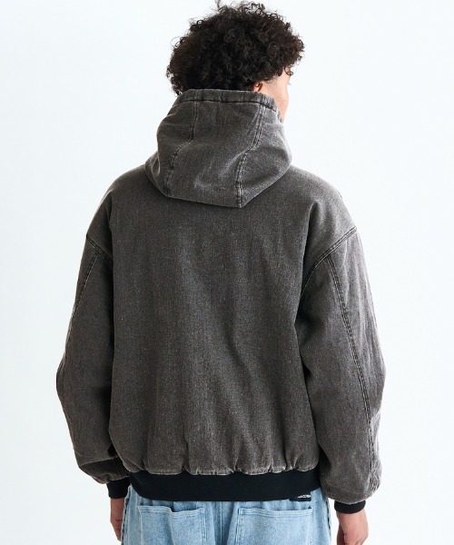 DC SHOES（ディーシーシューズ）の「ディーシーシューズ  25 PADDED HOOD JACKET アウトドアカジュアル ジャケット（マウンテンパーカー・メンズ・ブラウン/チャコールグレー・M/L/LL）」の4枚目の写真