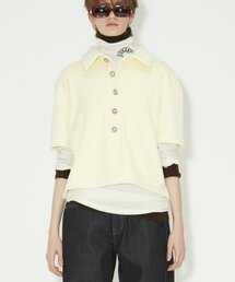 NOHANT | CORDUROY SHORT SLEEVE T SHIRT AURORA YELLOW(Tシャツ/カットソー)