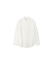 SIYAZU（シヤジュ）の「SITP5160 Loose Fit Wrinkle Silky Shirt_White（シャツ/ブラウス）」