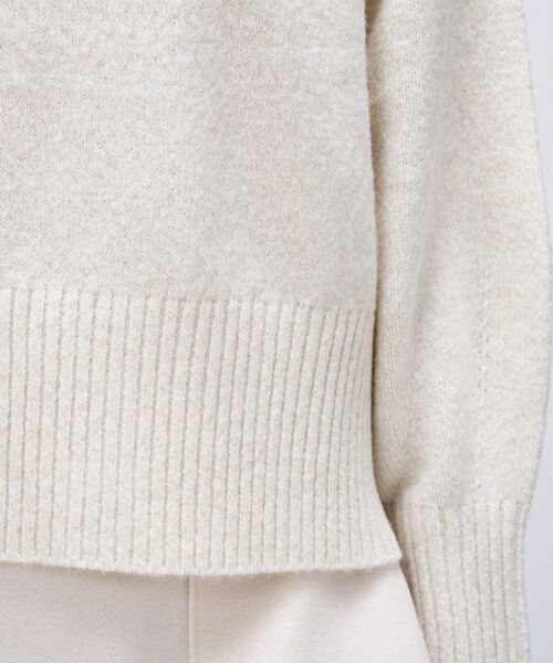 cloenc（クロエンス）の「【手洗い可】ラメハイネックニットプルオーバー（ニット/セーター・レディース・オフホワイト/ライトグレー系8/チャコール/ピンク系1/ベージュ系その他2・02）」の11枚目の写真