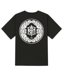 KTB0118 フラワーカン 半袖Tシャツ - ブラック