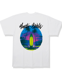サーフィンシェイク ミッドナイトブルー Tシャツ ホワイト