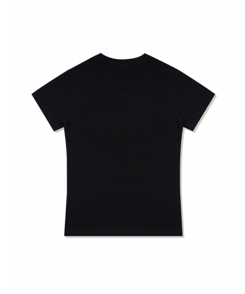 FABULOUS ARCHIVE(ファビュラスアーカイブ)の「ウィメンズフルーツスパンシングルジャージ半袖Tシャツブラックブルー(FCD2TS512W)(Tシャツ/カットソー・レディース・ブラック・MEDIUM/SMALL)」の2枚目の写真