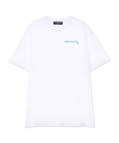ASTRAL PROJECTION(アストラルプロジェクション)の「キープスリップスーピマコットンラウンドネック半袖Tシャツ_ホワイト(Tシャツ/カットソー・メンズ・その他・X-LARGE/XX-LARGE/LARGE)」の2枚目の写真