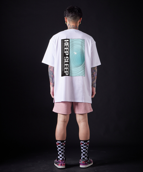 ASTRAL PROJECTION(アストラルプロジェクション)の「キープスリップスーピマコットンラウンドネック半袖Tシャツ_ホワイト(Tシャツ/カットソー・メンズ・その他・X-LARGE/XX-LARGE/LARGE)」の4枚目の写真