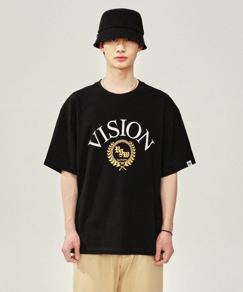 VISION STREET WEAR(ヴィジョンストリートウェア)の「VSW Arch Emblem T-Shirts Black(Tシャツ/カットソー・レディース・その他・MEDIUM/SMALL/LARGE)」の2枚目の写真