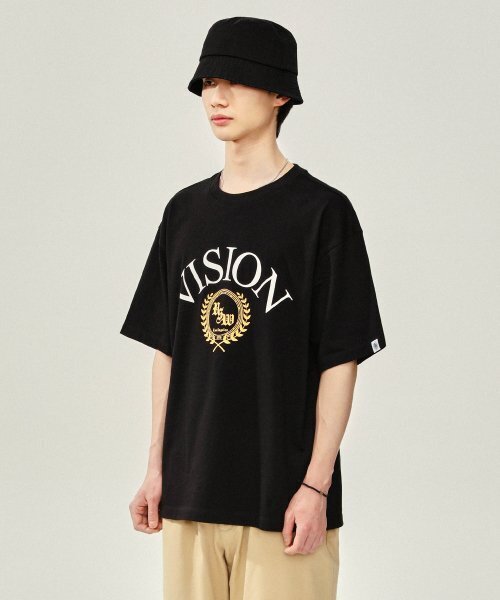 VISION STREET WEAR(ヴィジョンストリートウェア)の「VSW Arch Emblem T-Shirts Black(Tシャツ/カットソー・レディース・その他・MEDIUM/SMALL/LARGE)」の3枚目の写真