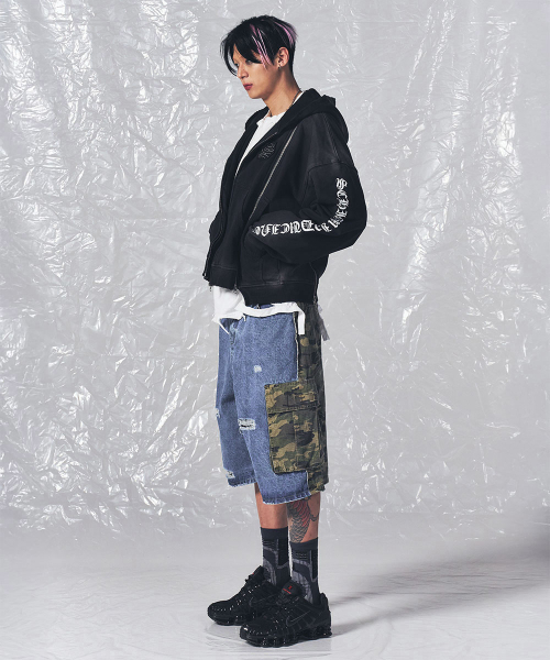 SCHISM INDUCING(スキズムインデューシング)の「HYBRID DEMO SHORTS, BLUE(その他パンツ・レディース・その他・SMALL/LARGE)」の11枚目の写真