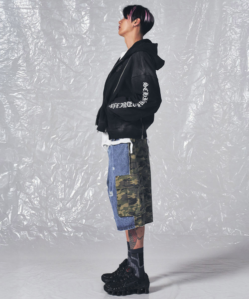 SCHISM INDUCING(スキズムインデューシング)の「HYBRID DEMO SHORTS, BLUE(その他パンツ・レディース・その他・SMALL/LARGE)」の7枚目の写真