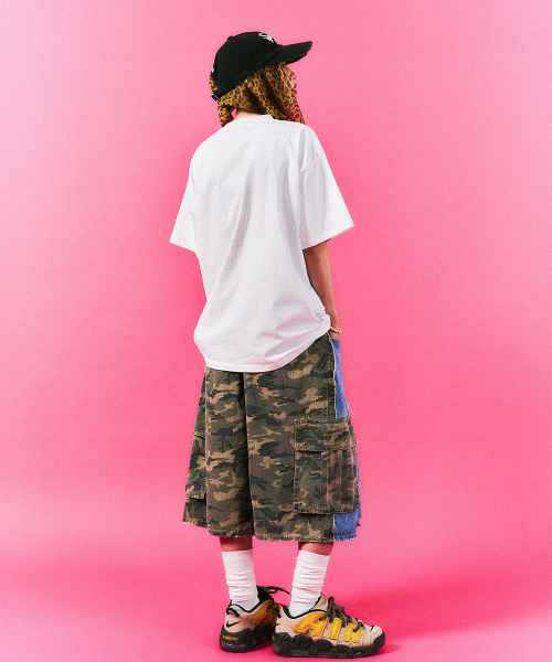 SCHISM INDUCING(スキズムインデューシング)の「HYBRID DEMO SHORTS, BLUE(その他パンツ・レディース・その他・SMALL/LARGE)」の2枚目の写真