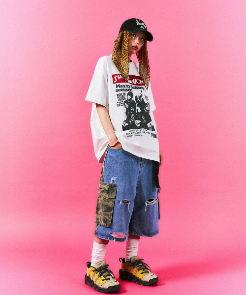 SCHISM INDUCING(スキズムインデューシング)の「HYBRID DEMO SHORTS, BLUE(その他パンツ・レディース・その他・SMALL/LARGE)」の5枚目の写真