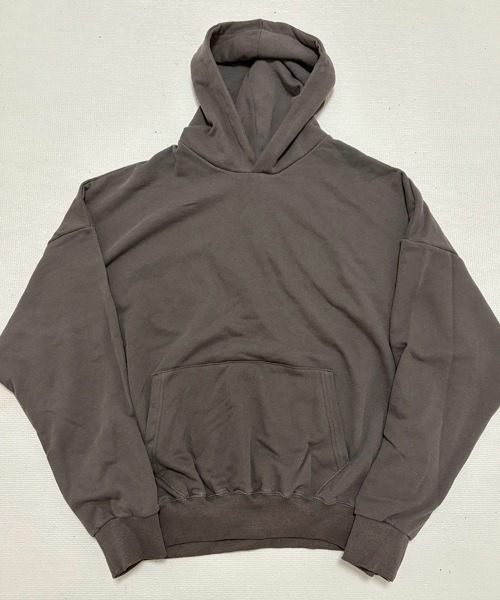 YACA(ヤーカ)の「Pigment Logo Sweat Hoodie/ピグメントロゴスウェットフーディー【unisex item】(パーカー・レディース・ブラウン/チャコールグレー・FREE)」の19枚目の写真