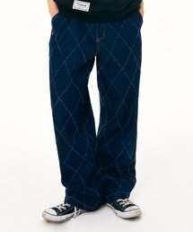 VISION STREET WEAR | VSW Check Denim Pants Indigo Blue(デニムパンツ)