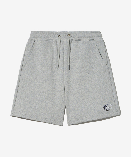 YALE(イェール)の「SMALL 2 TONE ARCH SWEAT SHORTS MELANGE GRAY(その他パンツ・レディース・その他・SMALL/MEDIUM/LARGE/X-LARGE/X-SMALL)」の1枚目の写真