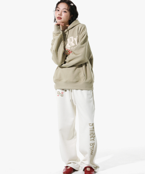 PIECEMAKER（ピースメーカー）の「STARRY STEPPE DONKEY SWEAT PANTS (IVORY)（スウェットパンツ・レディース・その他・MEDIUM/LARGE）」の4枚目の写真