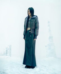 OJOS（オホス）の「Reversible Check Padded Jacket / Charcoal（ダウンジャケット/コート）」