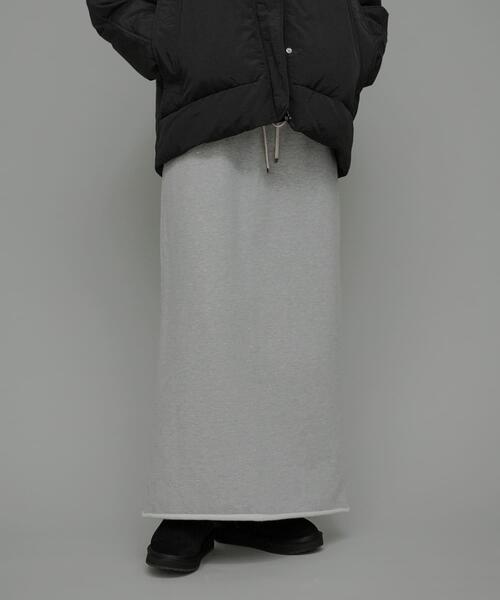 URBAN RESEARCH Sonny Label（アーバンリサーチサニーレーベル）の「裏起毛スウェットナロースカート（スカート・レディース・ブラック/グレー・FREE）」の3枚目の写真