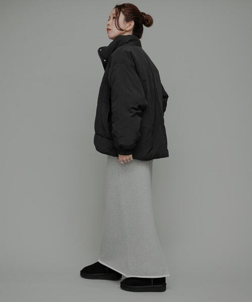 URBAN RESEARCH Sonny Label（アーバンリサーチサニーレーベル）の「裏起毛スウェットナロースカート（スカート・レディース・ブラック/グレー・FREE）」の7枚目の写真