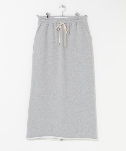 URBAN RESEARCH Sonny Label（アーバンリサーチサニーレーベル）の「裏起毛スウェットナロースカート（スカート・レディース・ブラック/グレー・FREE）」の10枚目の写真