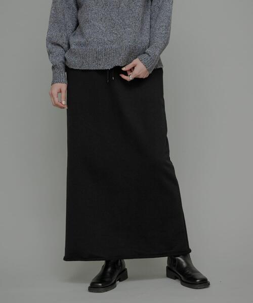 URBAN RESEARCH Sonny Label（アーバンリサーチサニーレーベル）の「裏起毛スウェットナロースカート（スカート・レディース・ブラック/グレー・FREE）」の16枚目の写真