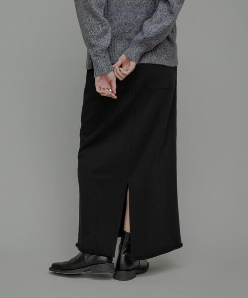 URBAN RESEARCH Sonny Label（アーバンリサーチサニーレーベル）の「裏起毛スウェットナロースカート（スカート・レディース・ブラック/グレー・FREE）」の18枚目の写真